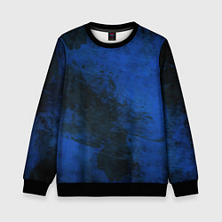 Свитшот детский Синий дым, цвет: 3D-черный
