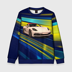 Детский свитшот Спортивная немецкая машина Porsche 911