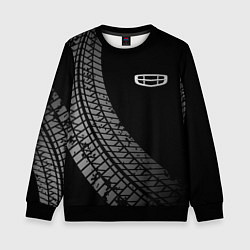 Детский свитшот Geely tire tracks