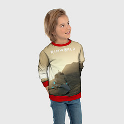 Свитшот детский RimWorld game, цвет: 3D-красный — фото 2