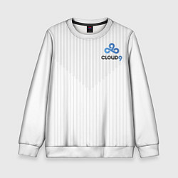 Детский свитшот Cloud9 white