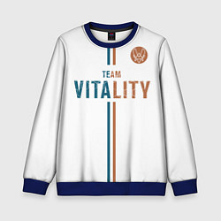 Детский свитшот Форма Team Vitality white