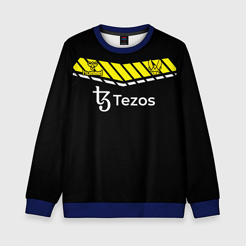 Детский свитшот Team Vitality Bee / 3D-Синий – фото 1