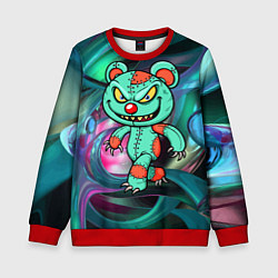 Детский свитшот Кровожадный мишутка-вуду