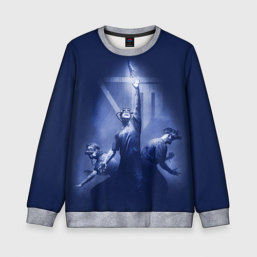 Детский свитшот The Outlast Trials игра / 3D-Меланж – фото 1