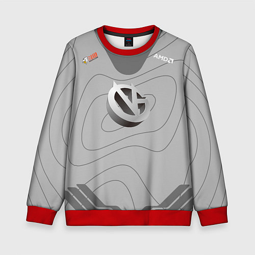 Детский свитшот Форма Vici Gaming / 3D-Красный – фото 1