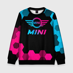 Детский свитшот Mini - neon gradient