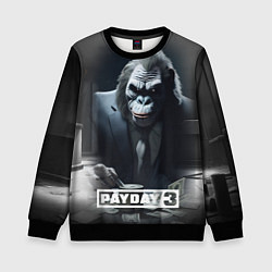 Детский свитшот Payday 3 big gorilla