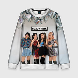 Свитшот детский Blackpink girls, цвет: 3D-белый