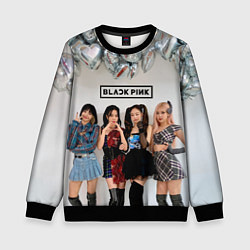 Свитшот детский Blackpink girls, цвет: 3D-черный