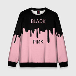 Детский свитшот Blackpink - краски
