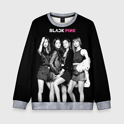 Свитшот детский Blackpink Beautiful girls, цвет: 3D-меланж