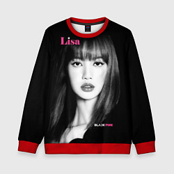 Детский свитшот Blackpink Lisa Portrait