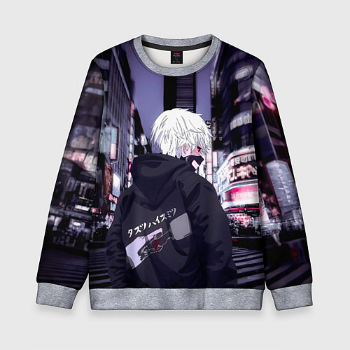 Детский свитшот Kaneki Ken / 3D-Меланж – фото 1