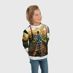 Свитшот детский Pink Floyd Tribute, цвет: 3D-белый — фото 2