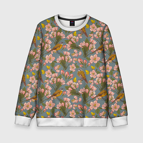 Детский свитшот Жёлтые трясогуски / 3D-Белый – фото 1