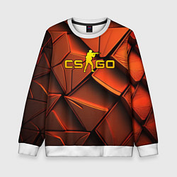 Детский свитшот CSGO orange logo