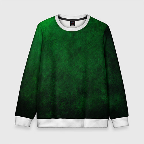 Детский свитшот Токсичный градиент / 3D-Белый – фото 1