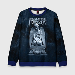 Свитшот детский Bring Me The Horizon Angel, цвет: 3D-синий