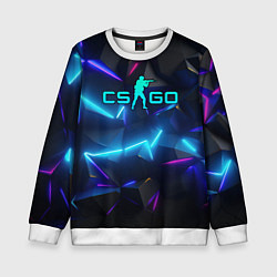 Детский свитшот CS GO neon style