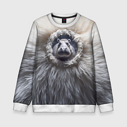 Детский свитшот Брутальный бегемот