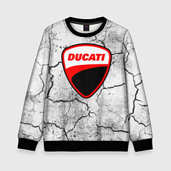 Детский свитшот Ducati - потресканная земля