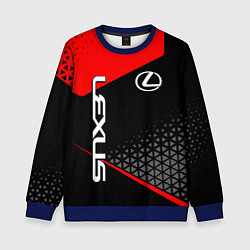 Свитшот детский Lexus - red sportwear, цвет: 3D-синий