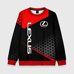 Свитшот детский Lexus - red sportwear, цвет: 3D-красный