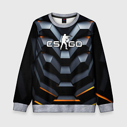 Свитшот детский CSGO объемная конструкция, цвет: 3D-меланж