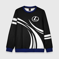 Детский свитшот Lexus - carbon line