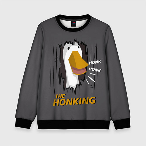 Детский свитшот The honking / 3D-Черный – фото 1