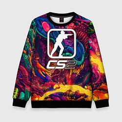 Свитшот детский CS 2 hyperbeast, цвет: 3D-черный