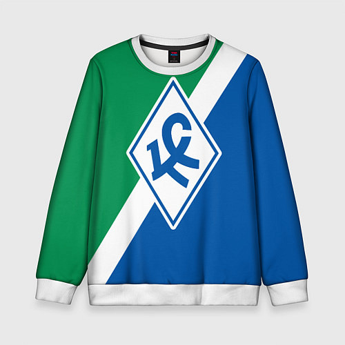 Детский свитшот Крылья Советов - Самара / 3D-Белый – фото 1