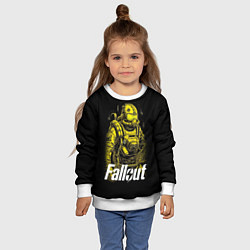 Свитшот детский Poster Fallout, цвет: 3D-белый — фото 2