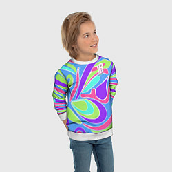 Свитшот детский Костюм Barbie Totally Ultra Hair brunette, цвет: 3D-белый — фото 2