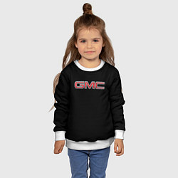 Свитшот детский GMC, цвет: 3D-белый — фото 2