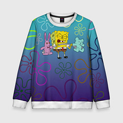 Детский свитшот Spongebob workout