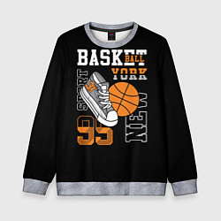 Детский свитшот Basketball New York