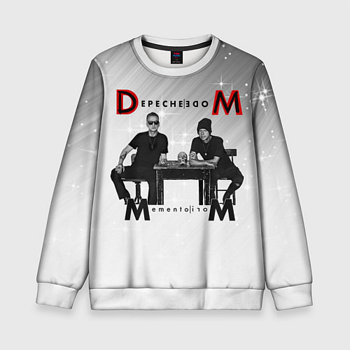 Детский свитшот Depeche Mode - Mememto Mori Dave and Martin / 3D-Белый – фото 1