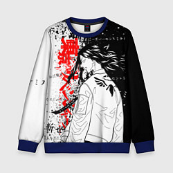 Детский свитшот Баджи из вальхаллы - токийские мстители