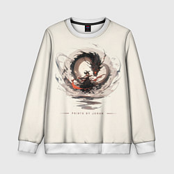 Детский свитшот Дева и дракон