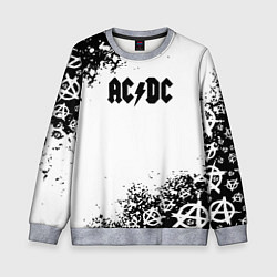 Детский свитшот AC DC anarchy rock