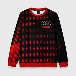 Свитшот детский Audi sportdot, цвет: 3D-красный