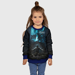 Свитшот детский STALKER монолитовец, цвет: 3D-синий — фото 2