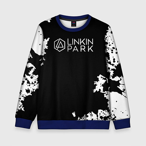 Детский свитшот Linkin Park рок бенд / 3D-Синий – фото 1