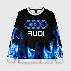 Детский свитшот Audi neon art