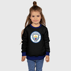 Свитшот детский Манчестер Сити fc, цвет: 3D-синий — фото 2