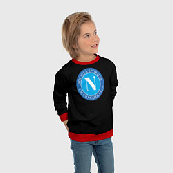 Свитшот детский Napoli fc, цвет: 3D-красный — фото 2