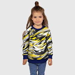 Свитшот детский Жизнерадостность, цвет: 3D-синий — фото 2