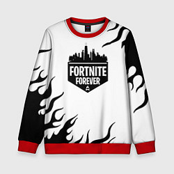 Детский свитшот Epic games fortnite fire